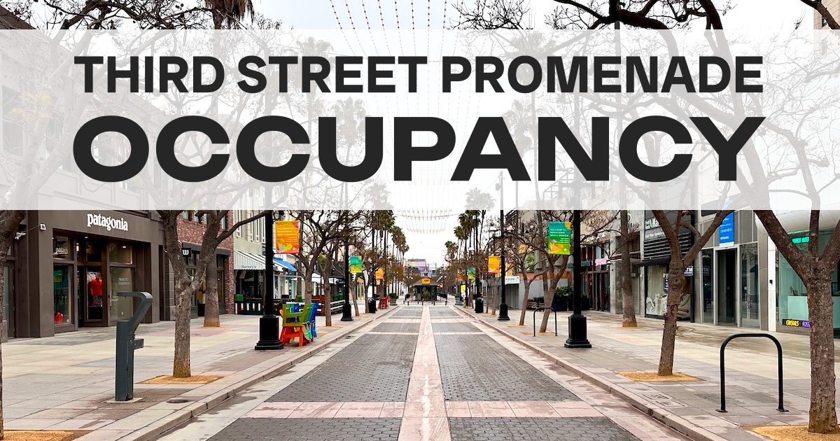 Third Street Promenade Occupancy